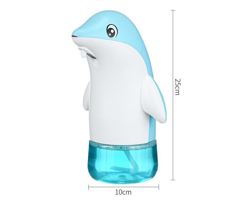 300ml Infrared Motion Automatic Portable Foam Soap Dispenser for Bathroom Kitchen Touch Free Sensor Dispenser Adorable Cute Penguin Soap Dispenser