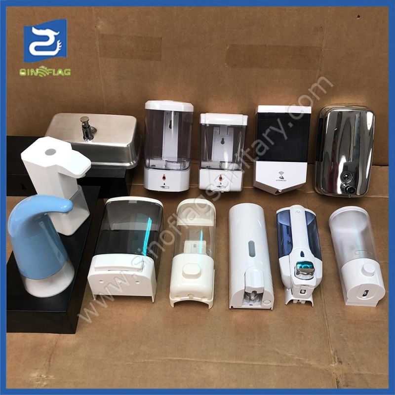 Wholesale 500ml Metal Sanitizer Dispenser Stainless Steel 304 Hand Soap Dispenser for Hotel