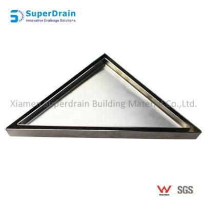 Sdrain Hot Sale Stainless Steel Triangle Corner Drainer