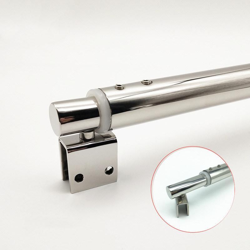 Adjustable Support Bar for Shower Screen Glass-to-Glass Support Bar