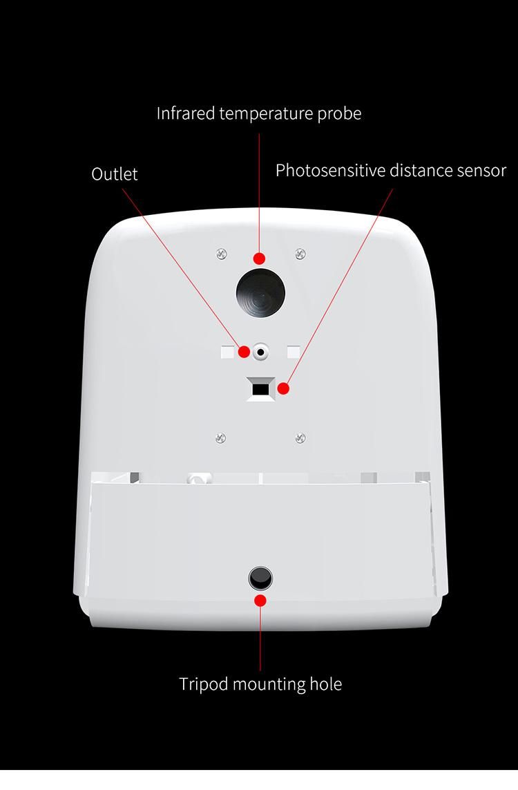 Saige 1000ml K9PRO Digital Automatic Alcohol Dispenser Temperature Measuring Soap Dispenser