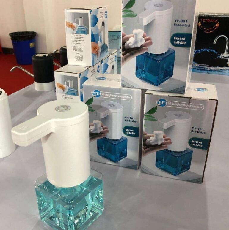 2020 Hot Selling Rechargeable Fashion Design Automatic Touchless Hand Sanitizer Dispenser Kitchen Hand Free Soap Dispenser