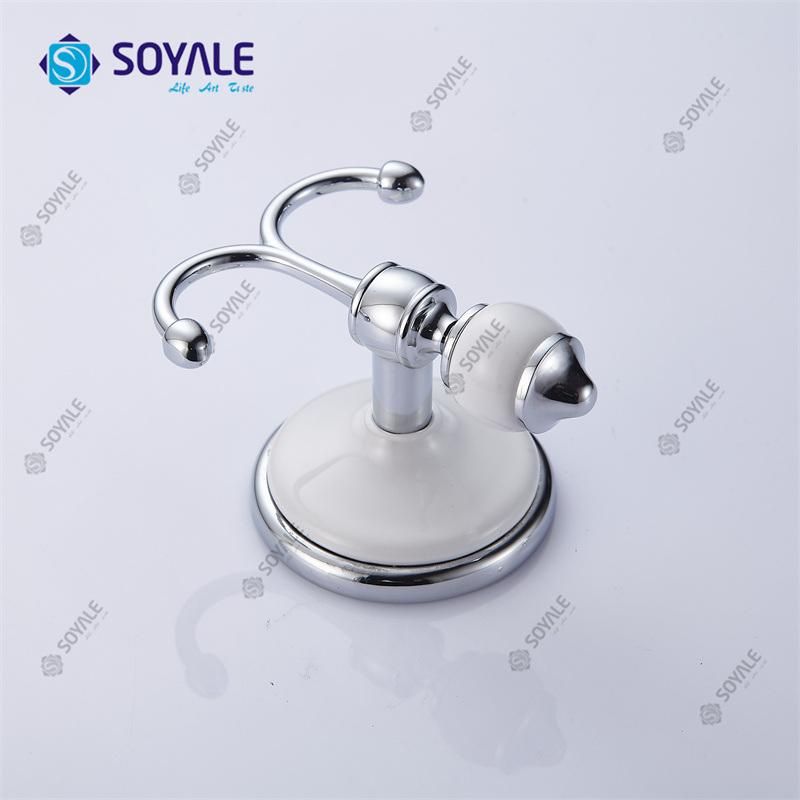 Double Robe / Towel Hook 9754-PC