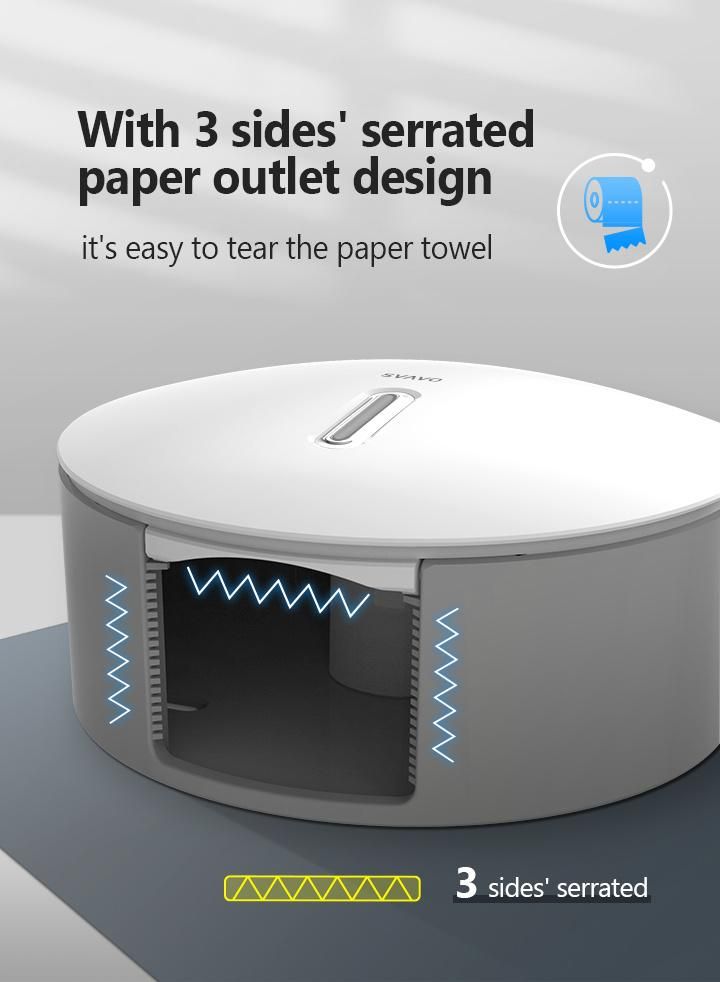 Generous Design Toilet Jumbo Paper Dispenser Dispensador De Tejido Jumbo for Restaurant Airport