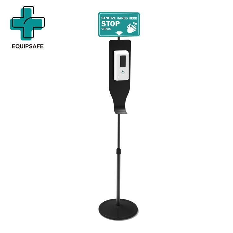 Equipsafe Advertising Automatic Touchless Sensor Hand Sanitizer Dispenser with Stand