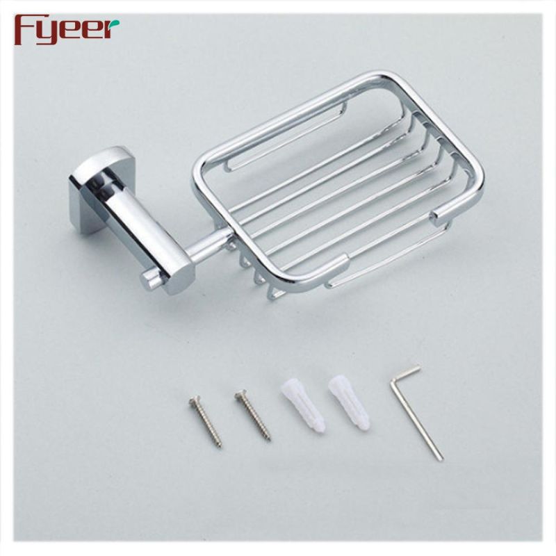 Fyeer Hot Sale Brass Bathroom Single Soap Dish