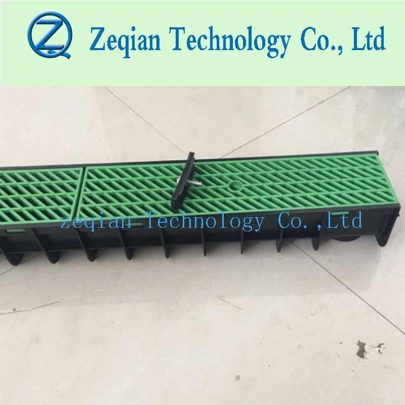 High Quality HDPE Trench Drain with Metal or HDPE Cover