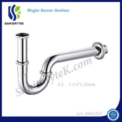 Stainless Steel P Trap Siphon for Basin (D8615ST)