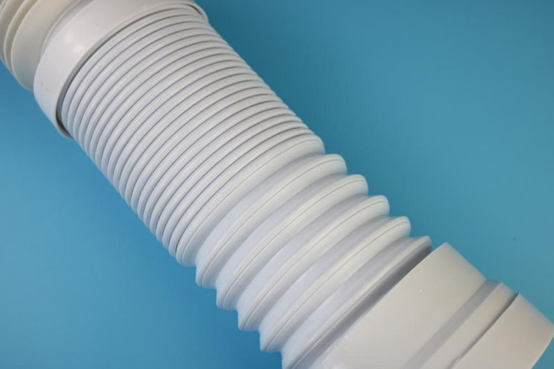 Wholesale Sanitary Flexible Toilet Hose Connection Pipe PVC Toilet Extendable Pan Connector