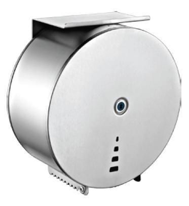 304 Stainless Steel Jumbo Roll Tissue Hot Sale Toilet Towel Paper Dispenser with Phone Shelf