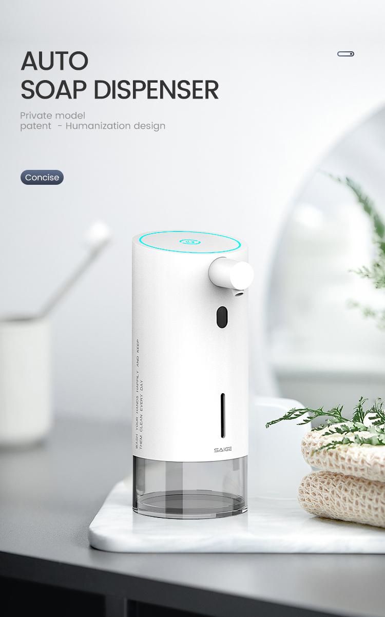 Saige 250ml Touchless Automatic Infrared Sensor USB Rechargeable Soap Dispenser