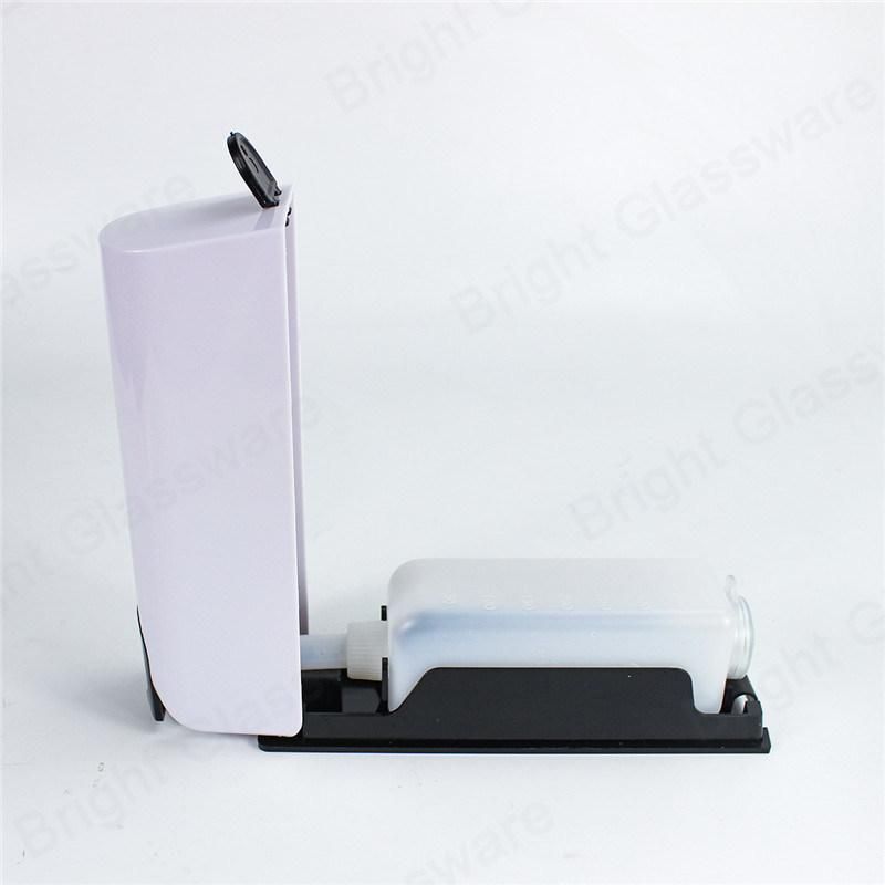 Small Wall Mounted 350ml Manual Hand Soap Dispenser for Hand Sanitizer