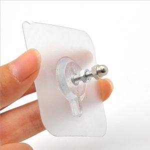 Waterproof Nail Free Wall Adhesive Hook with Stainless Steel Screws