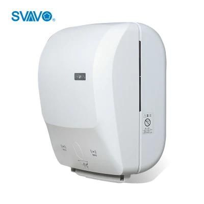 Plastic Toilet Automatic One Handed Towel Paper Dispenser