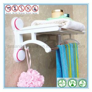 Stainless Steel Chrome Bathroom Towel Double Bar Rail Rack Holder