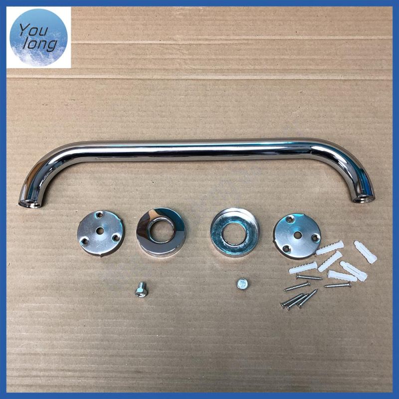 304 Stainless Steel Shower Grab Bar Bathroom Balance Handle Bar Safety Hand Rail Support Grab Bar for Disabled