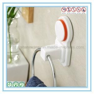 Wall Mounted Bathroom Hardware Towel Ring with Suction Cup