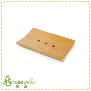 Eco- Friendly Bamboo /Wood Square Soap Dish Made in China with The Best Price 007
