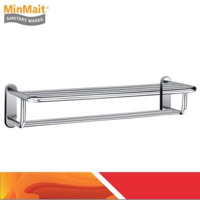 Stainless Steel Double Towel Rack H Style Mx-Tr06-112