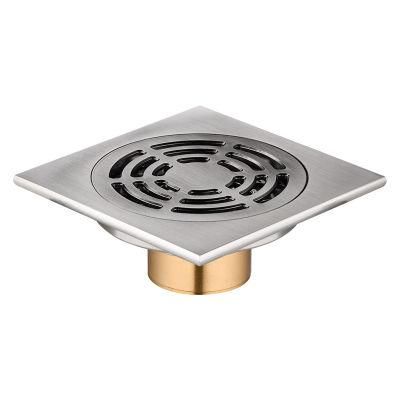 Floor Drain 10X10cm Brass Floor Drain