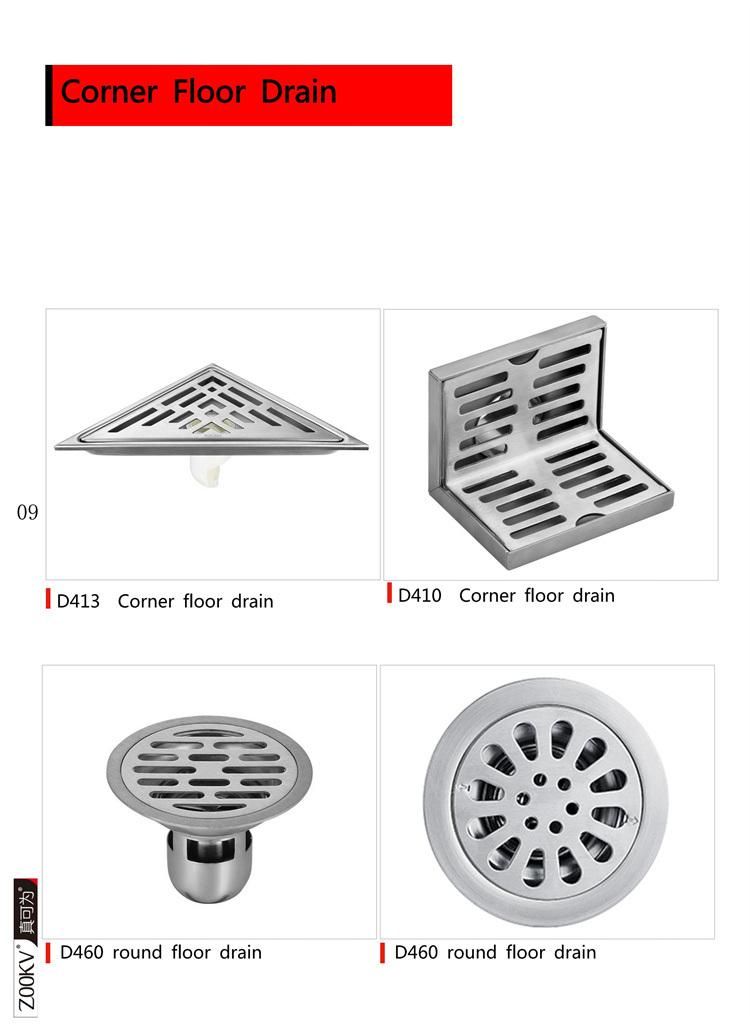 Stainless Steel Anti Backwater Shower Floor Drain Shower Drain