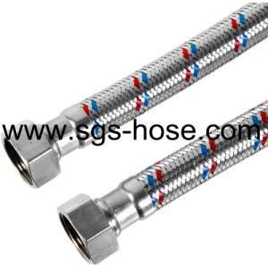 Whosale Brass Nut Flexible Stainless Steel Braided Water Hose