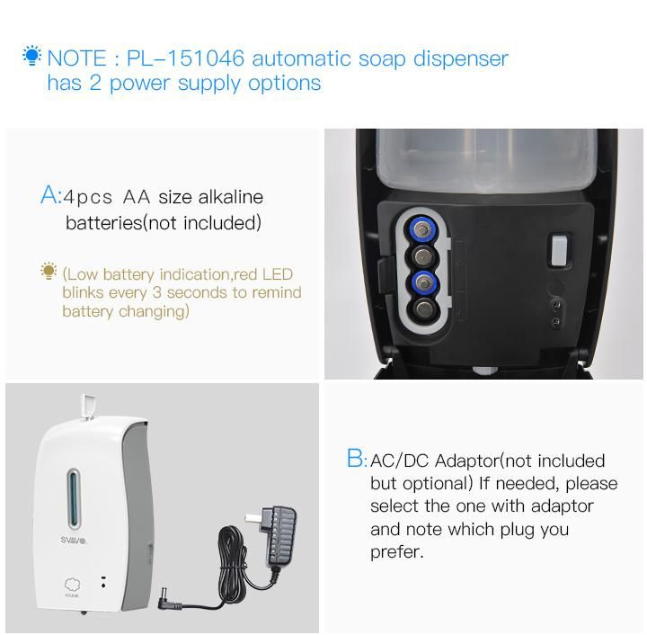 Automatic Foam Soap Dispenser for Bathroom