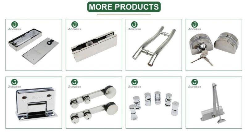 Frameless Sliding Shower Door Hardware Track Kit Sliding Glass Shower Enclosure Door Kit