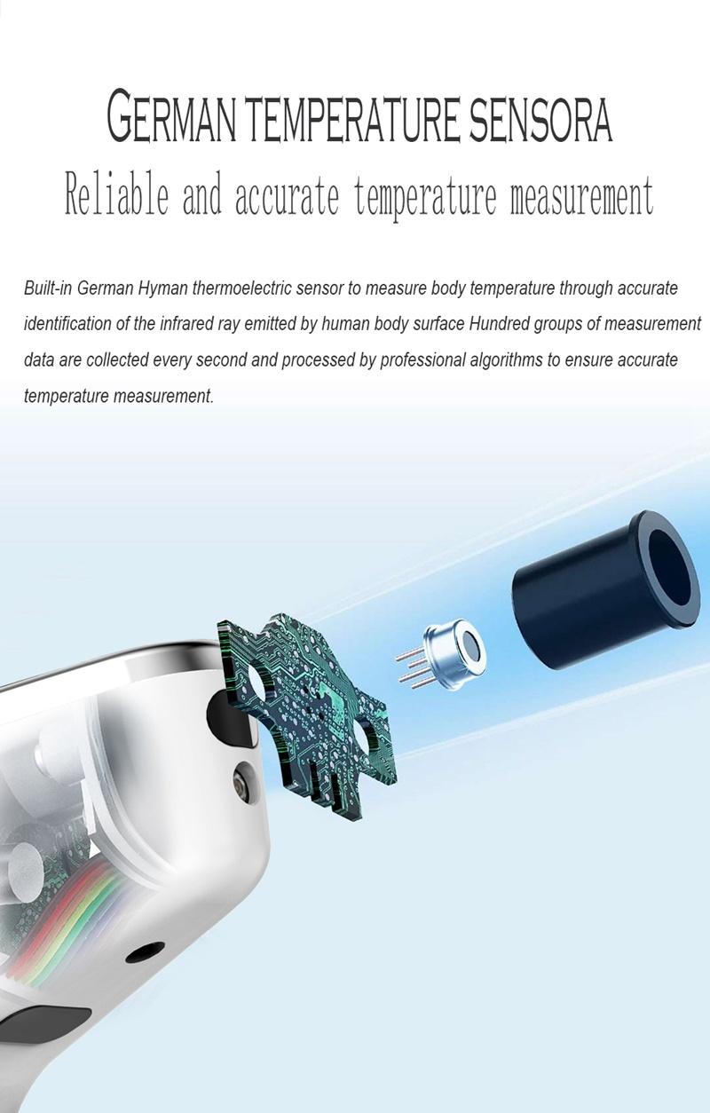 Professional 480ml Automatic UV Disinfect Hand Clean Machine Sensor Temperature Measurement Foam Soap Dispenser for Home/Hotel