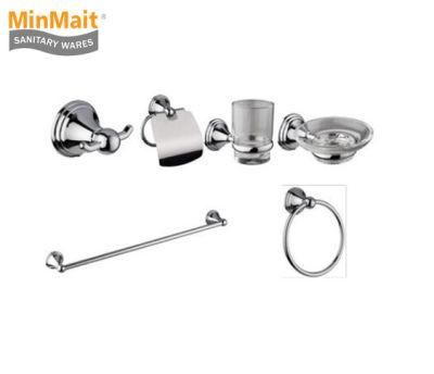 Zinc Low Price Bathroom Accessories Set Color Box Package Z-12300m