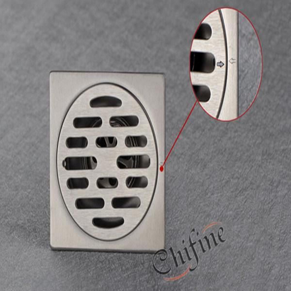 Square Outdoor Stainless Steel Floor Drain