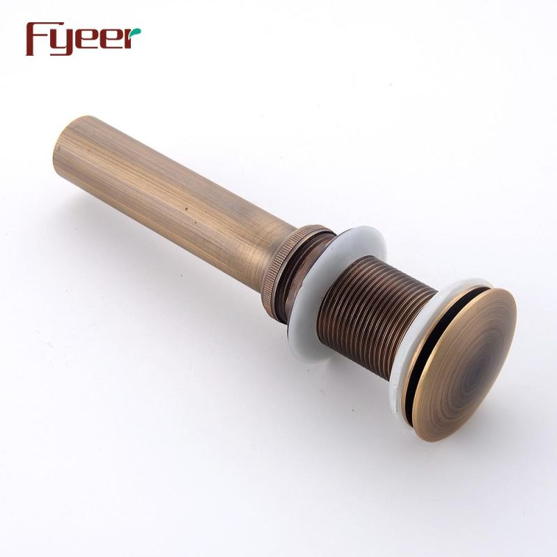 Fyeer Antique Pop up Drain Without Overflow