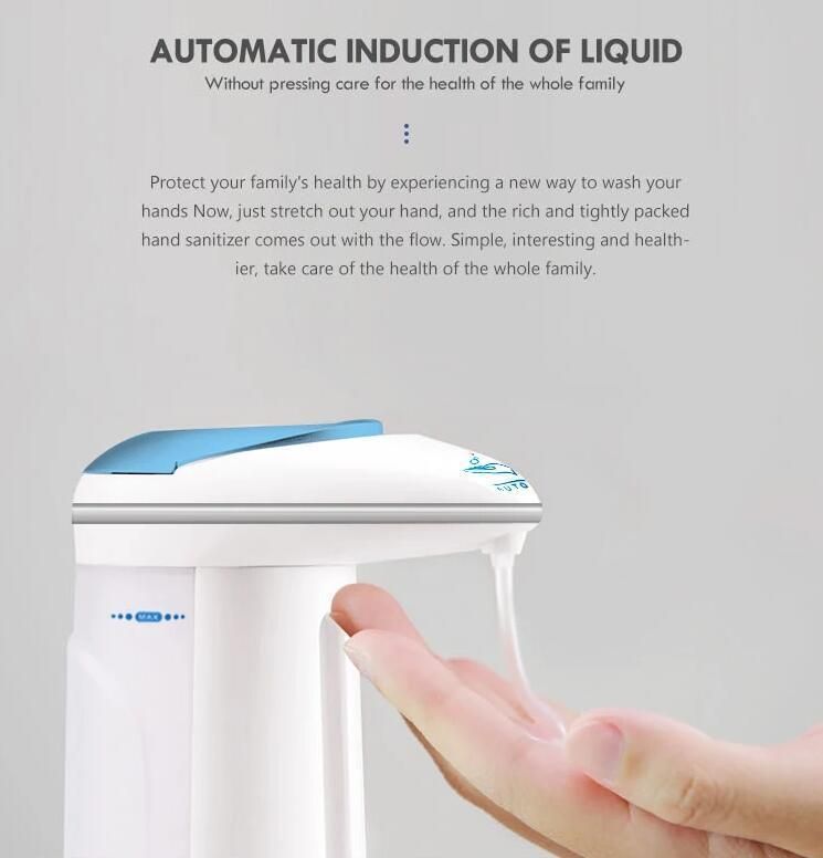 330ml Contactless Automatic Forward Plastic Soap Dispenser