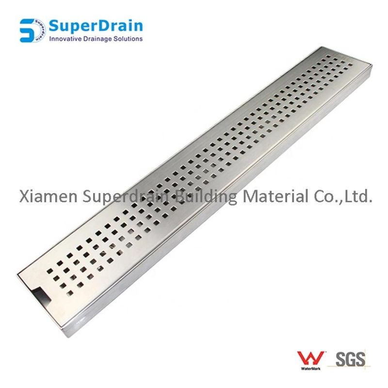 China Superdrain Fast Flowing Ss Grating Cover with Channel for Kitchen