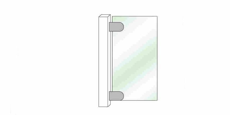 Hi-60 for 6-8cm Zinc Alloy Reliable Supplier Glass Door Hinge Glip