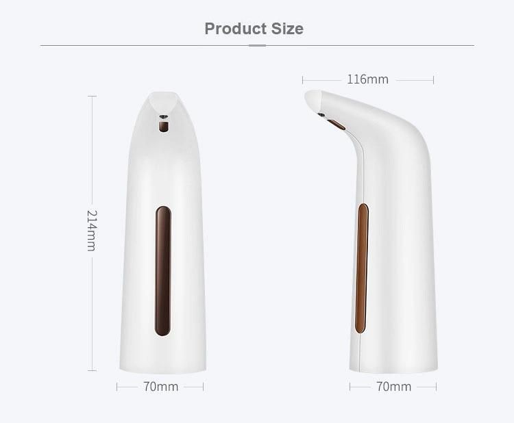 Auto Touchless Hands Free Sanitizer Liquid Electric Smart Spray Alcohol Dispenser with 400ml