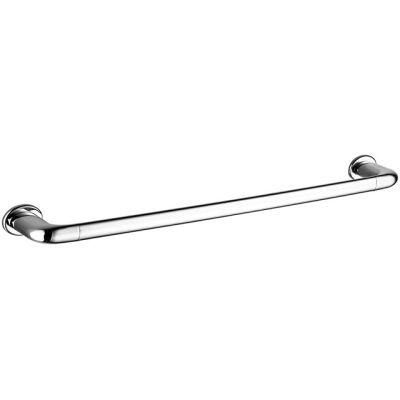 Customized Brass Chrome Plated Wall Mounted Bathroom Accessories Single Towel Bar (NC6582-C)