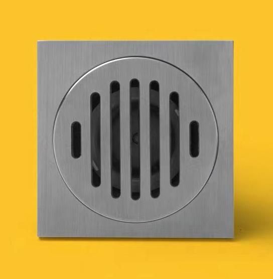 Manufacturer Kitchen Toilet Bathroom Accessory Sanitary Hardware Stainless Steel Square Floor Drain Floor Drainer