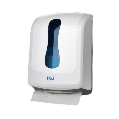 Toilet Big Capacity Large Window Z Fold Paper Towel Dispenser
