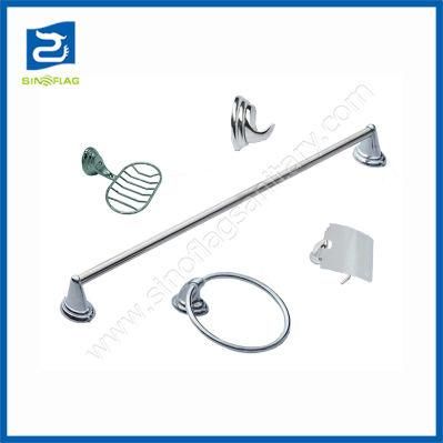 China Wholesaler Washroom Toilet Hardware 5PCS Bathroom Accessories Sets