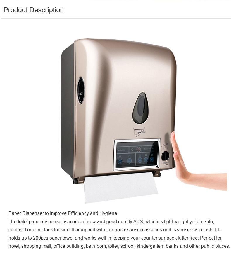 Automatic Sensor Roll Toliet Paper Towel Dispenser