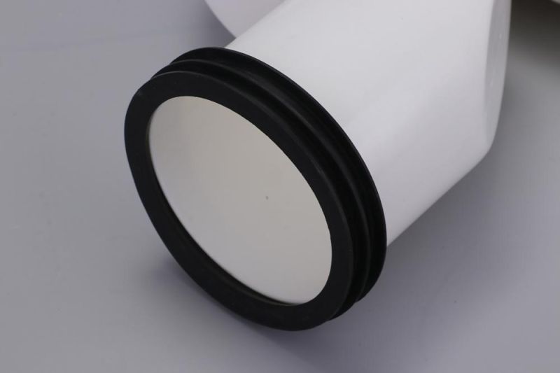 WATERMARK Plastic Flexible Drain Hose To 102mm Soil Pipe Toilet Pan Connector
