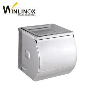 Hotel Bathroom Stainless Steel Toilet Paper Holder Tissue Dispenser
