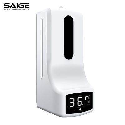 Saige 2 in 1 K9 Automatic Body Temperature Measurement Liquid Soap Dispenser