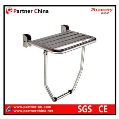 Stainless Steel Folding Shower Seat for Elderly/Disabled