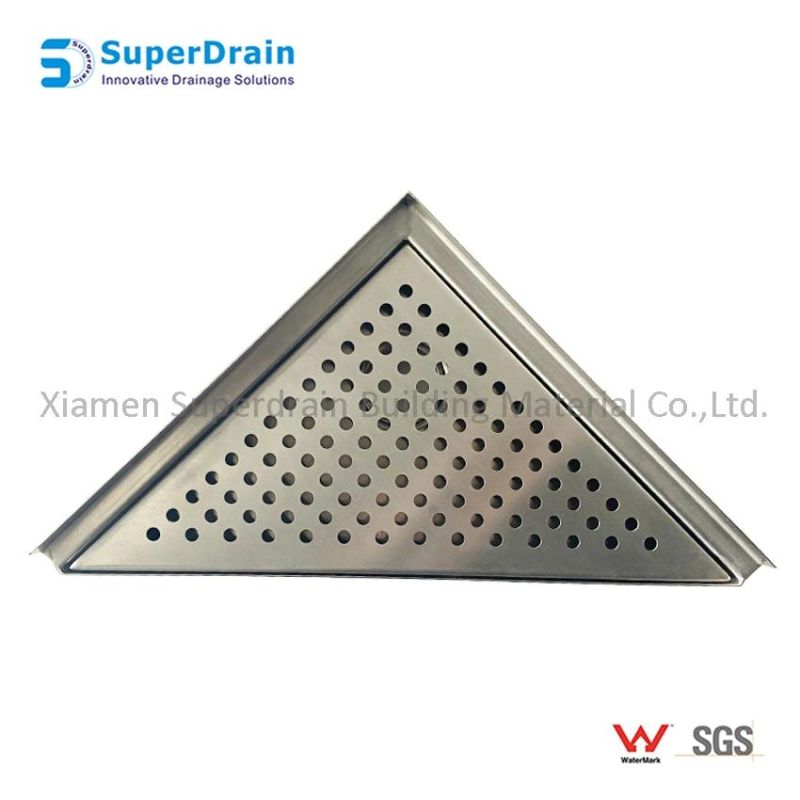 Floor Sink Drain Brass Toilet Bathroom Square Sanitary Floor Drains Waste Grate Strainer for Bathroom Toilet Laundry Garden