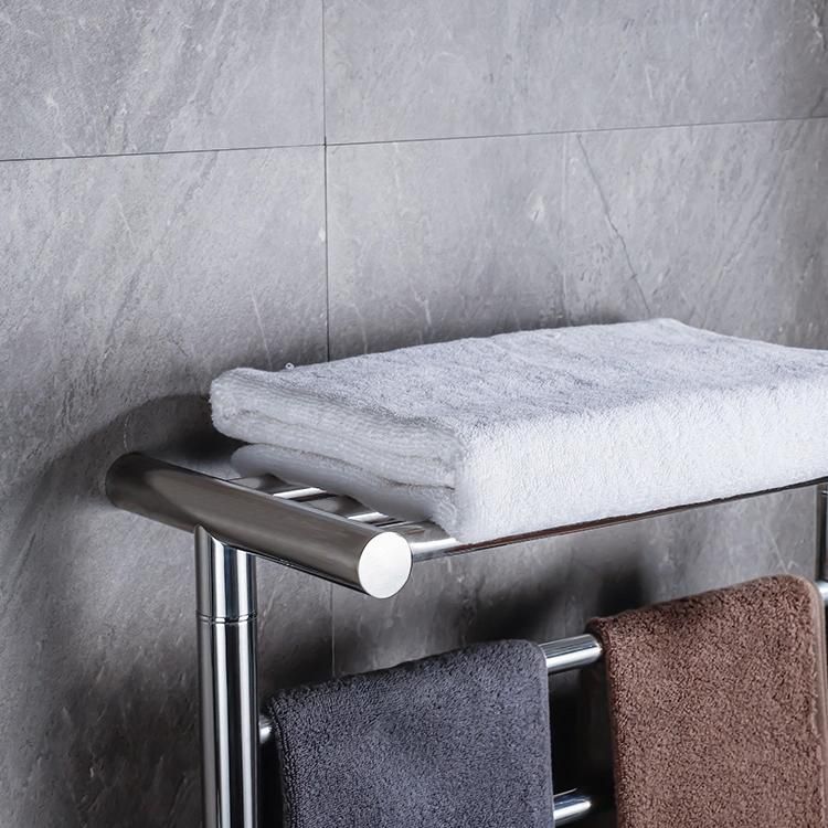 Kaiiy 304 Stainless Steel Electric Electric Towel Rack Electric Towel Warmer Heated Towel Rail Electric