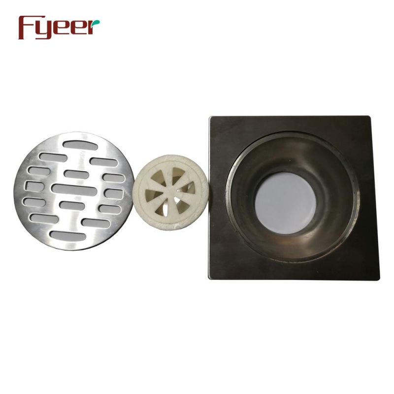 Fyeer Cheap 304 Stainless Steel 4 Inch Floor Drain