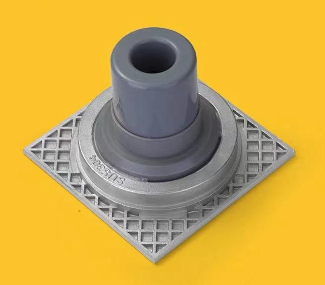304 Stainless Steel Manufacturer Kitchen Toilet Bathroom Accessory Sanitary Hardware Stainless Steel Square Floor Drain