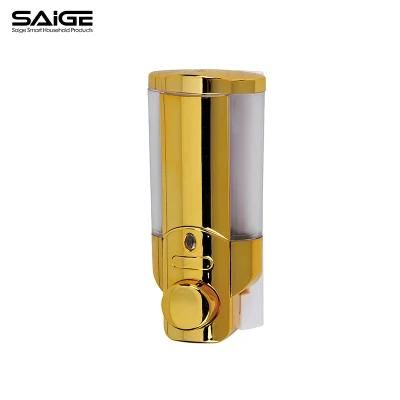Saige Wall Mount Hotel Plastic 210ml Manual Soap Dispenser